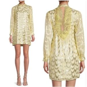 💕SOLD💕Delfi Collective ostrich feather dress